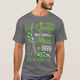 Camiseta Março de 1999 24º aniversário Feliz Dia de São Pat
