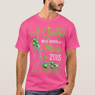 Camiseta Março de 2015 8º aniversário Feliz Dia de São Patr