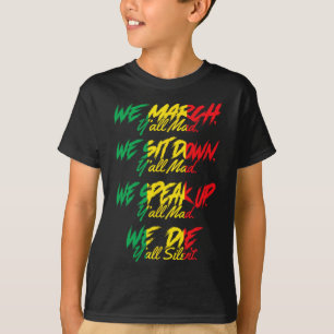 Camiseta Março do Orgulho Negro da América Latina dia 10