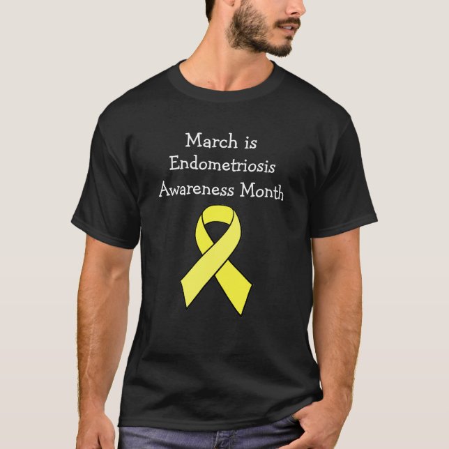 Camiseta Março é Mês de Consciência da Endometriose (Frente)