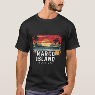 Camiseta Marco Island Beach Florida Surfboard Beach 