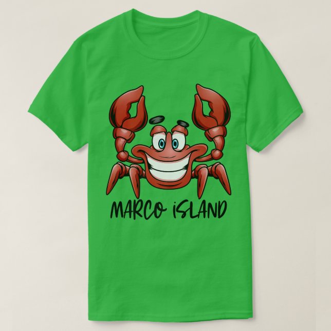 Camiseta Marco Island Florida Beach Family Vacing Group T (Frente do Design)