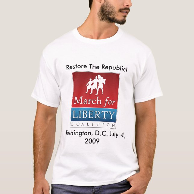 Camiseta Março para a liberdade (Frente)