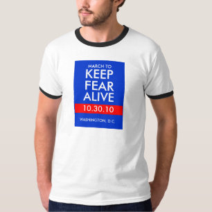 CAMISETA MARÇO PARA MANTER O MEDO VIVO
