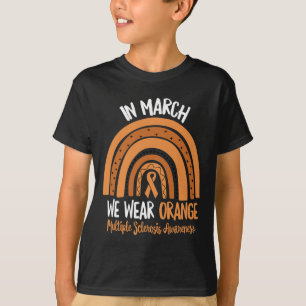 Camiseta Março Vestimos Consciência da Esclerose Múltipla L