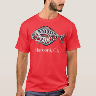Camiseta Marconi California Halibut Northwest Native Americ