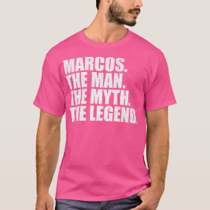 Camiseta Marcos Marcos Nome Marcos nome dado