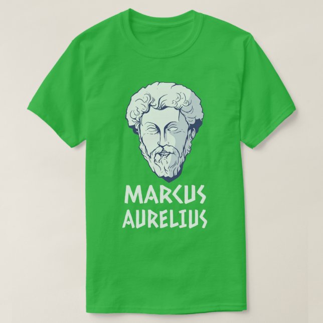 Camiseta Marcus Aurélio Marcus Imperador Romano Filósofo (Frente do Design)