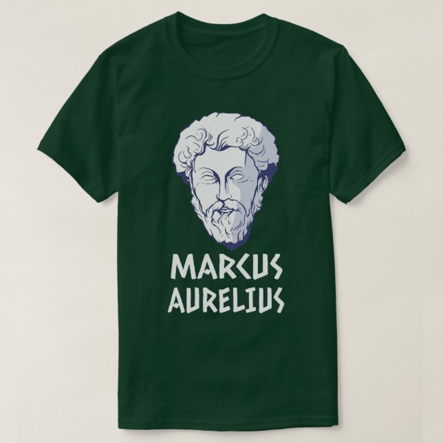 Camiseta Marcus Aurélio Marcus Imperador Romano Filósofo (Frente do Design)