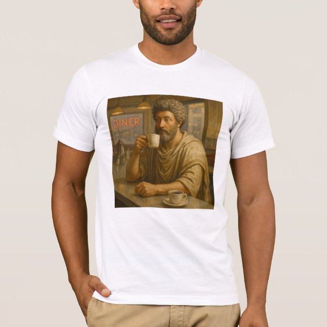 Camiseta Marcus Aurelius Diner (Frente)