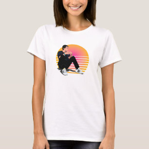 Camiseta Marcus Baker, retrô, 90 anos