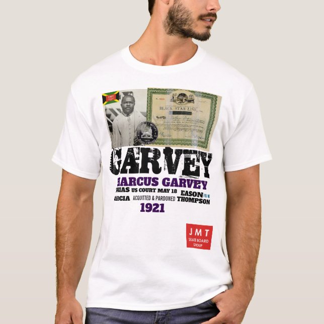 CAMISETA MARCUS GARVEY (Frente)