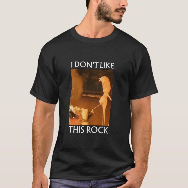 Camiseta Marcus O Verme Não Gosto Desta Pedra Tendência Div (Frente)