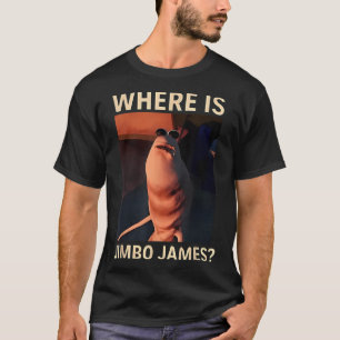 Camiseta Marcus O Verme Onde Está Jimbo James Meme Engraçad