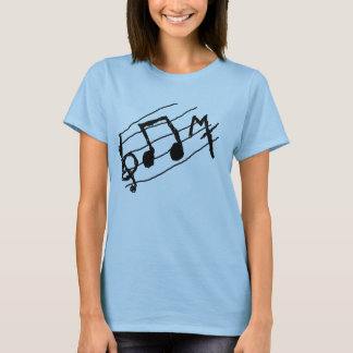 Camiseta Marcus Taylor Sheet logo de música giratória