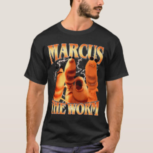 Camiseta Marcus The Worm Bootleg Para Homens Mulheres Fã Me