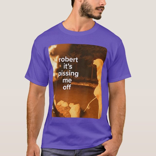 Camiseta Marcus The Worm Robert Meme (Frente)