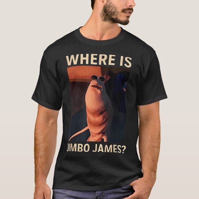 Camiseta Marcus The Worm Where Is Jimbo James Funny Meme  (Frente)