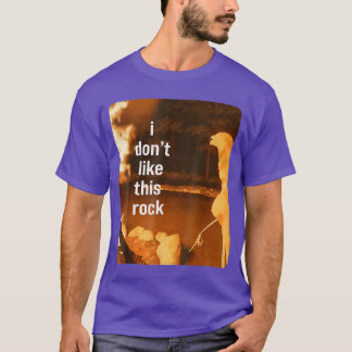 Camiseta Marcushe Worm Robert Meme Não Gosto Da Sua Rocha v