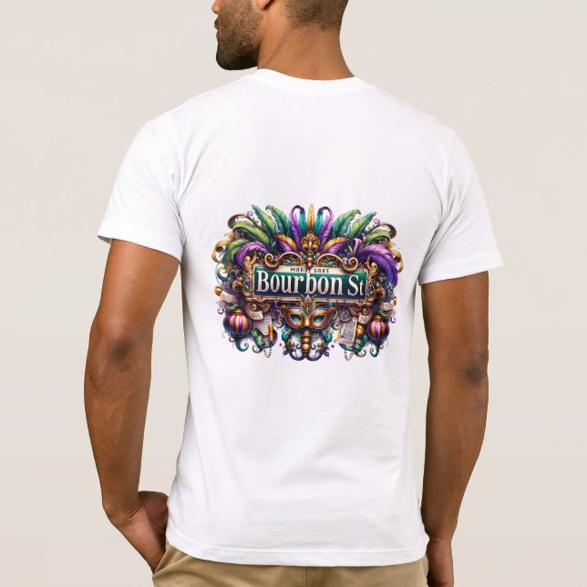 Camiseta Mardi Gras (Verso)