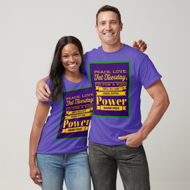 Camiseta Mardi Gras (Unissex)