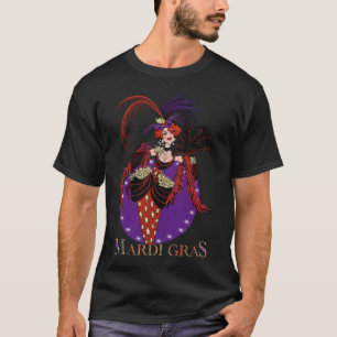 Camiseta Mardi Gras 2021, estilo vintage, senhora Nova Orle
