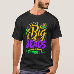 Camiseta Mardi Gras 2023 Eu Gosto De Grandes Miçangas E Não
