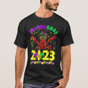 Camiseta Mardi Gras 2023 Roupa De Lagosta Para Crianças Men