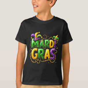 Camiseta Mardi Gras 2025 Papelada Para Mulheres