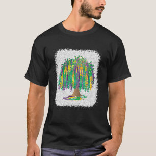 Camiseta Mardi Gras Bead Tree