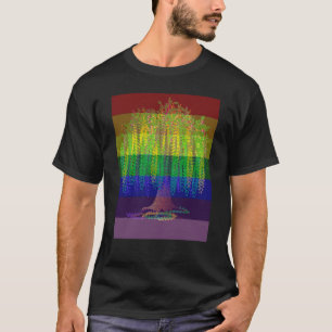 Camiseta Mardi Gras Bead Tree 2023