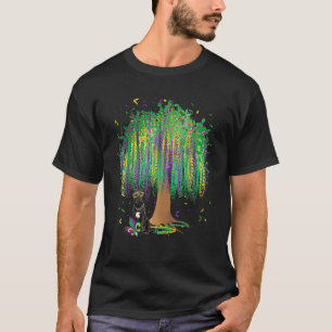 Camiseta Mardi Gras Cane Corso Bead Tree Bourbon Street