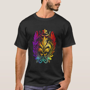 Camiseta Mardi Gras Carnival desfile com miçanga e mães