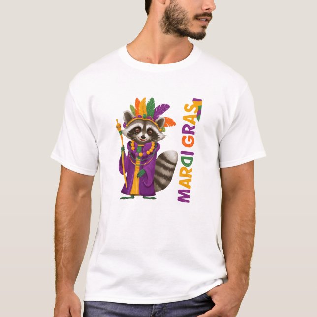 Camiseta Mardi Gras Carnival Party Spirit (Frente)