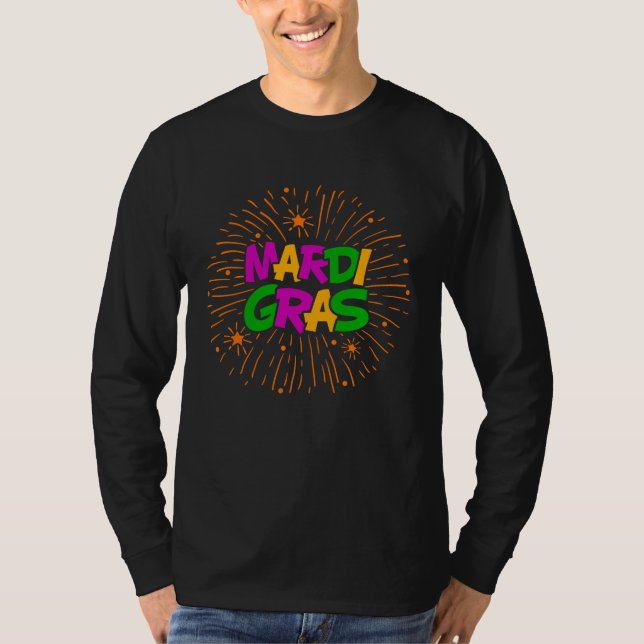 Camiseta Mardi Gras Celebration (Frente)