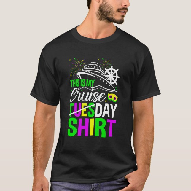 Camiseta Mardi Gras Celebrations parade Boat This is My Cru (Frente)