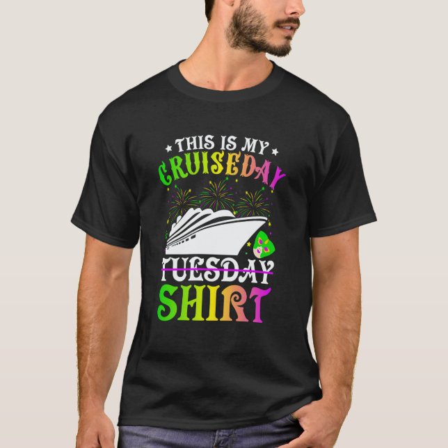 Camiseta Mardi Gras Celebrations parade Boat This is My Cru (Frente)