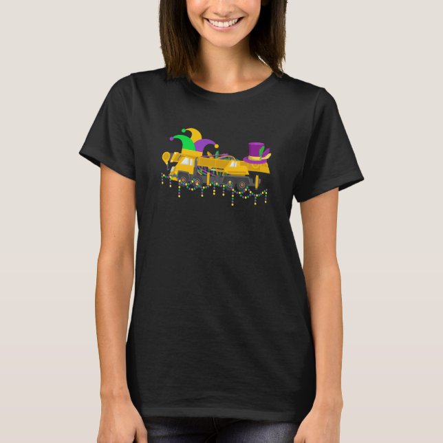 Camiseta Mardi Gras Construction Celebrations Fat Tuesday P (Frente)