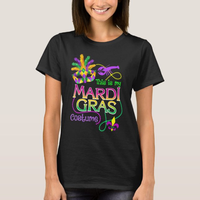Camiseta Mardi Gras Costume It's a Mardi Gras Thing Beads a (Frente)