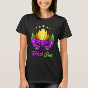 Camiseta Mardi Gras Costume Mask Mardi Gras