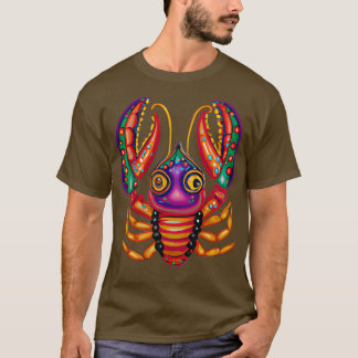Camiseta Mardi Gras Crawfish 4 TSirt
