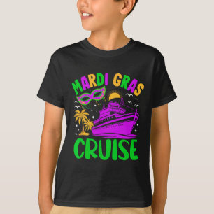 Camiseta Mardi Gras Cruise Crew 2025 Trip New Orleans Famil
