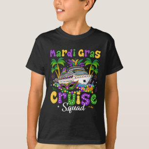 Camiseta Mardi Gras Cruise Crew 2025 Trip New Orleans Famil