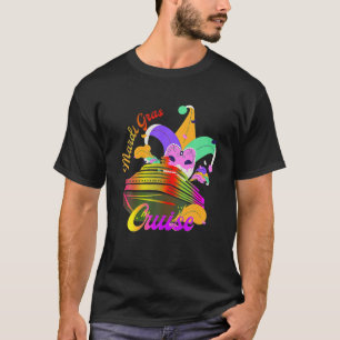 Camiseta Mardi Gras Cruise Mask Cruise Ship Party