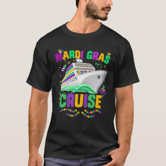 Camiseta Mardi Gras Cruise Mask Cruise Ship Party