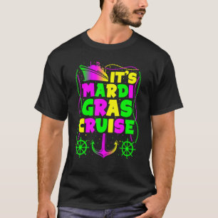 Camiseta Mardi Gras Cruise Mask Cruise Ship Party