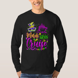 Camiseta Mardi Gras Cruise Mask Cruise Ship Party