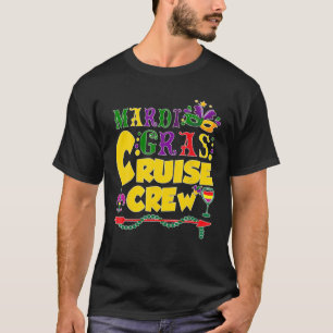 Camiseta Mardi Gras Cruise Squad Carnival Costume Celebrati