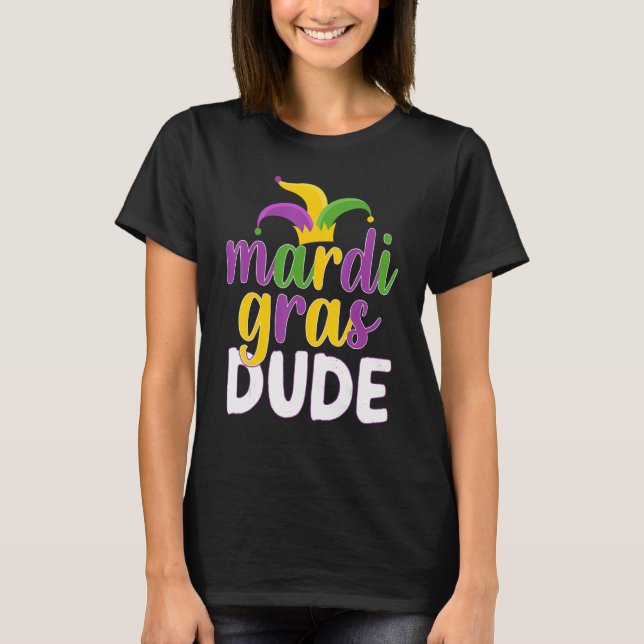 Camiseta Mardi Gras Dude 1 (Frente)