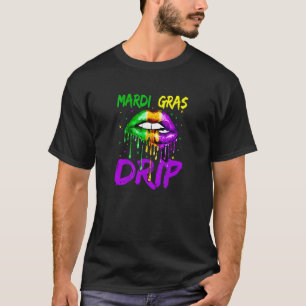 Camiseta Mardi Gras Dude Mardi Gras Drip
